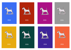 Irish Terrier Week Per View 2026 Diary: A4, A5 or A6, Dog Show, Normal or Appointment