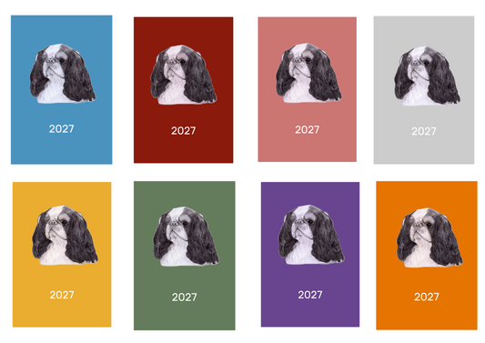 King Charles Spaniel Week Per View 2027 Diary: A4, A5 or A6, Dog Show, Normal or Appointment