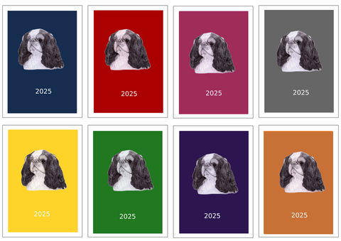 King Charles Spaniel Week Per View Diary: A4, A5 or A6, Dog Show, Normal or Appointment