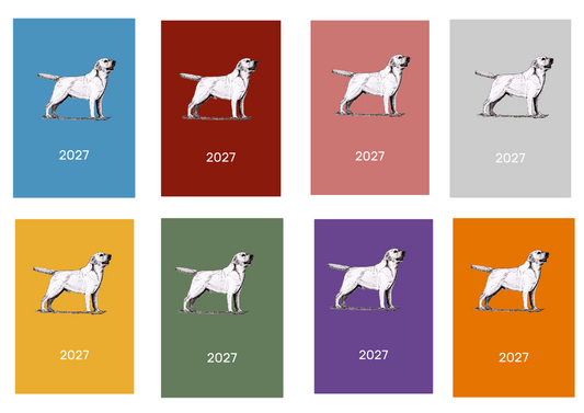 Labrador Retriever Week Per View 2027 Diary: A4, A5 or A6, Dog Show, Normal or Appointment