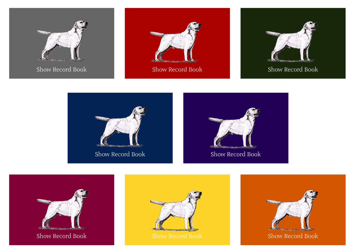 Labrador Retriever Dog Show Record Book