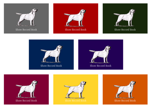 Labrador Retriever Dog Show Record Book