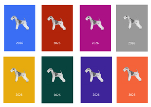 Lakeland Terrier Week Per View 2026 Diary: A4, A5 or A6, Dog Show, Normal or Appointment