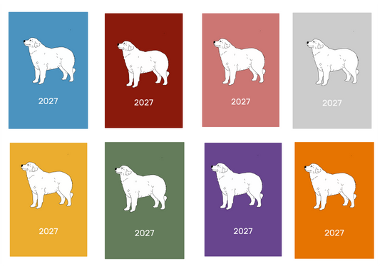 Maremma Sheepdog Week Per View 2027 Diary: A4, A5 or A6, Dog Show, Normal or Appointment