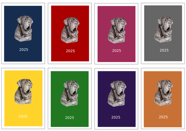 Neapolitan Mastiff Week Per View Diary: A4, A5 or A6, Dog Show, Normal or Appointment