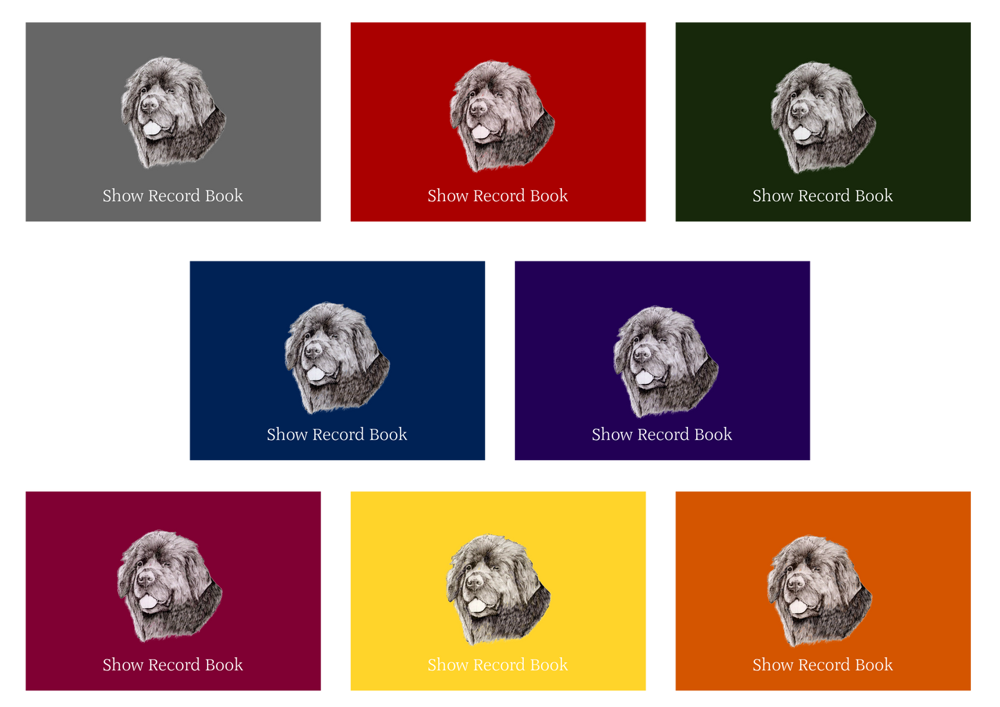 Newfoundland Dog Show Record Book