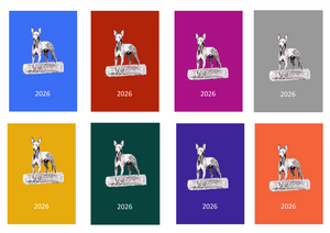 Pharaoh Hound Week Per View 2026 Diary: A4, A5 or A6, Dog Show, Normal or Appointment