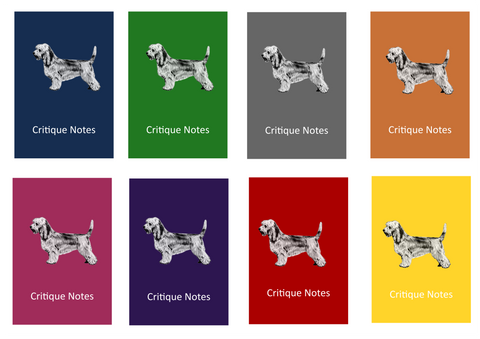 PBGV Dog Show Judging Critique Notes Book A5
