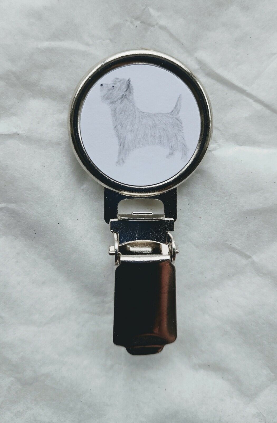 Cairn Terrier Dog Show Ring Clip