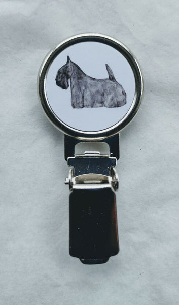 Scottish Terrier Dog Show Ring Clip