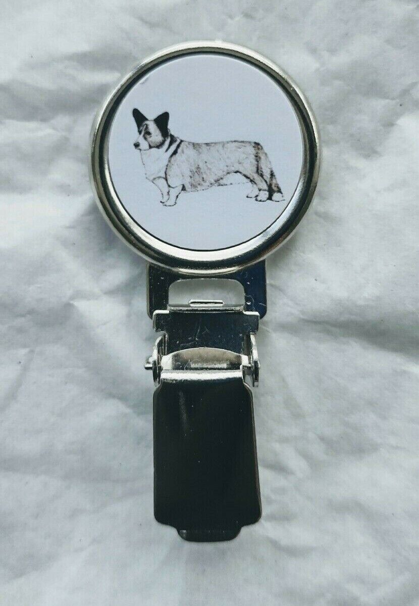 Cardigan Welsh Corgi Dog Show Ring Clip