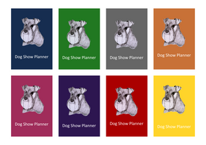 Schnauzer Dog Show Planner Book