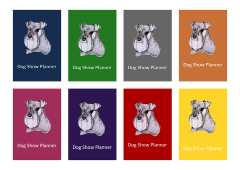 Schnauzer Dog Show Planner Book