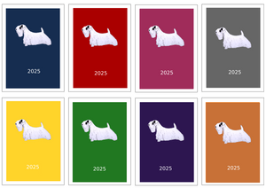 Sealyham Terrier Week Per View Diary: A4, A5 or A6, Dog Show, Normal or Appointment