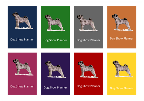 Shar Pei Dog Show Planner Book