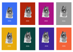 Belgian Shepherd Dog (Terveuren) Week Per View 2026 Diary: A4, A5 or A6, Dog Show, Normal or Appointment