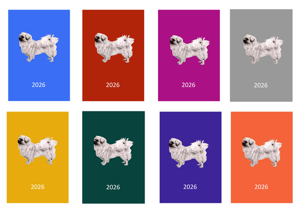 Tibetan Spaniel Week Per View 2026 Diary: A4, A5 or A6, Dog Show, Normal or Appointment