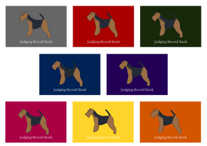 Welsh Terrier Dog Show Judging Record Book