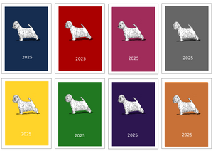 West Highland White Terrier Week Per View Diary: A4, A5 or A6, Dog Show, Normal or Appointment