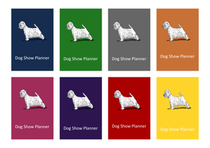 West Highland White Terrier Dog Show Planner Book