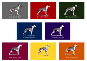 Whippet Dog Show Record Book