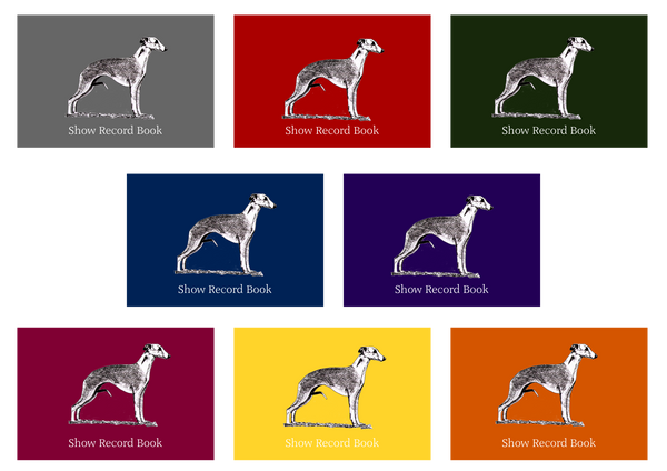 Whippet Dog Show Record Book