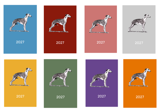 Whippet Week Per View 2027 Diary: A4, A5 or A6, Dog Show, Normal or Appointment