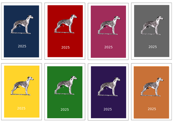 Whippet Week Per View Diary: A4, A5 or A6, Dog Show, Normal or Appointment