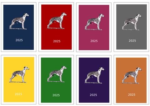 Whippet Week Per View Diary: A4, A5 or A6, Dog Show, Normal or Appointment