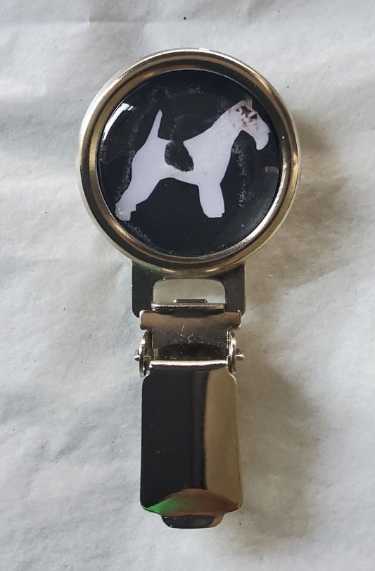 Wire Fox Terrier Dog Show Ring Clip