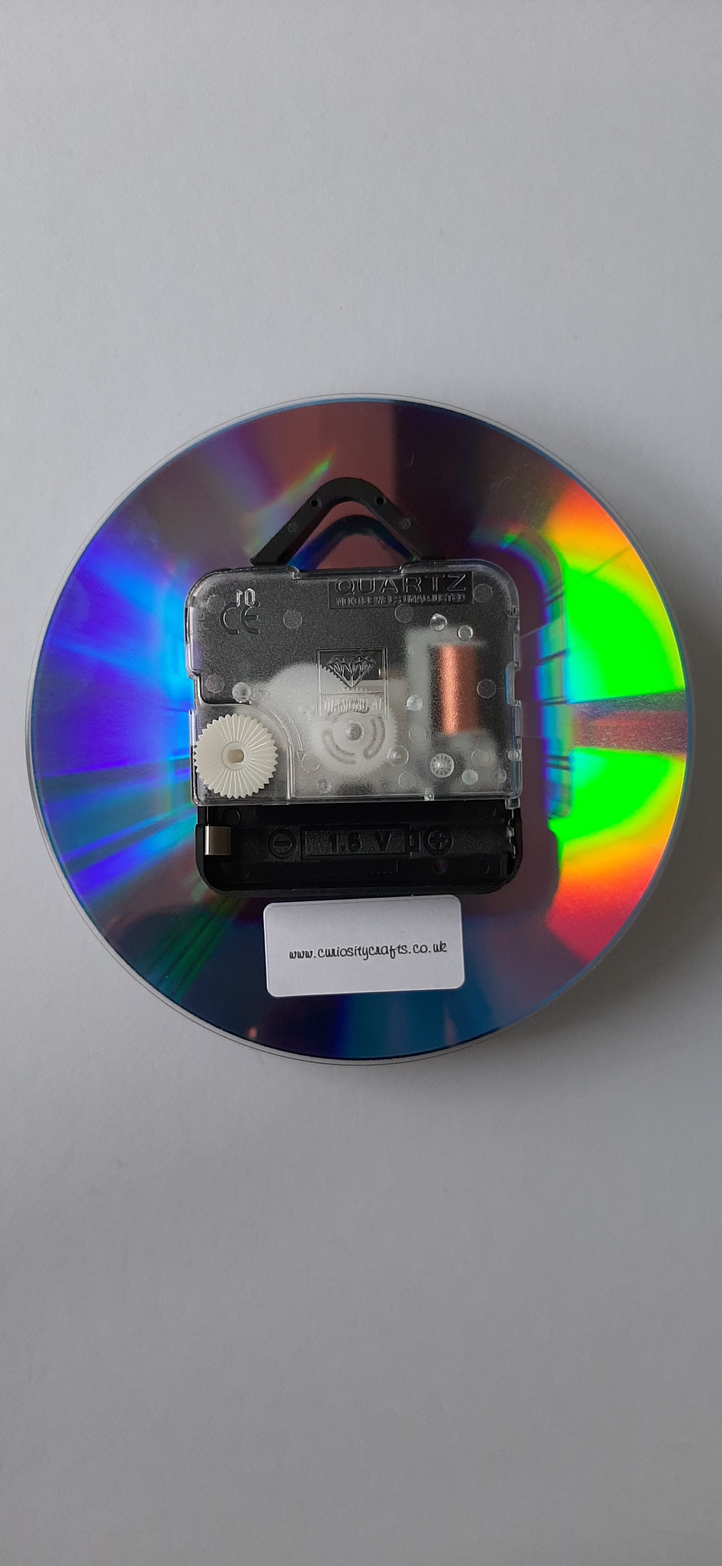 Papillon CD Clock
