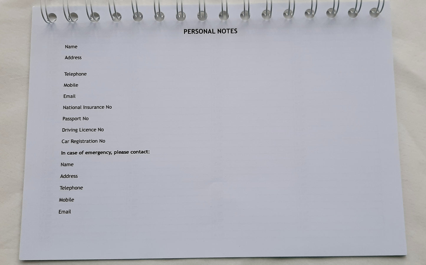 Personalised YOUR OWN PHOTO Golf Record Book Log
