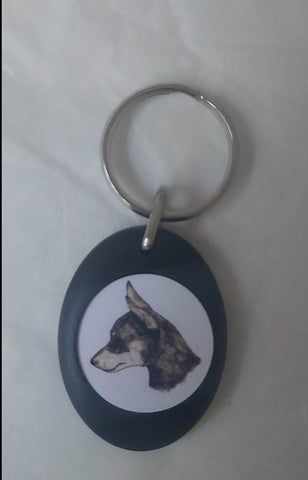 Miniature Pinscher Keyring