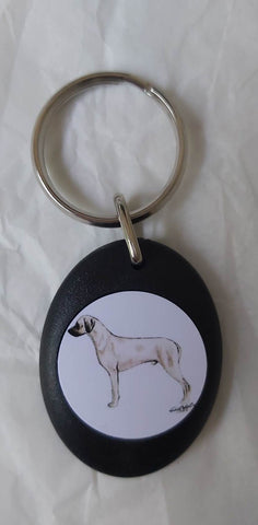 Rhodesian Ridgeback Keyring