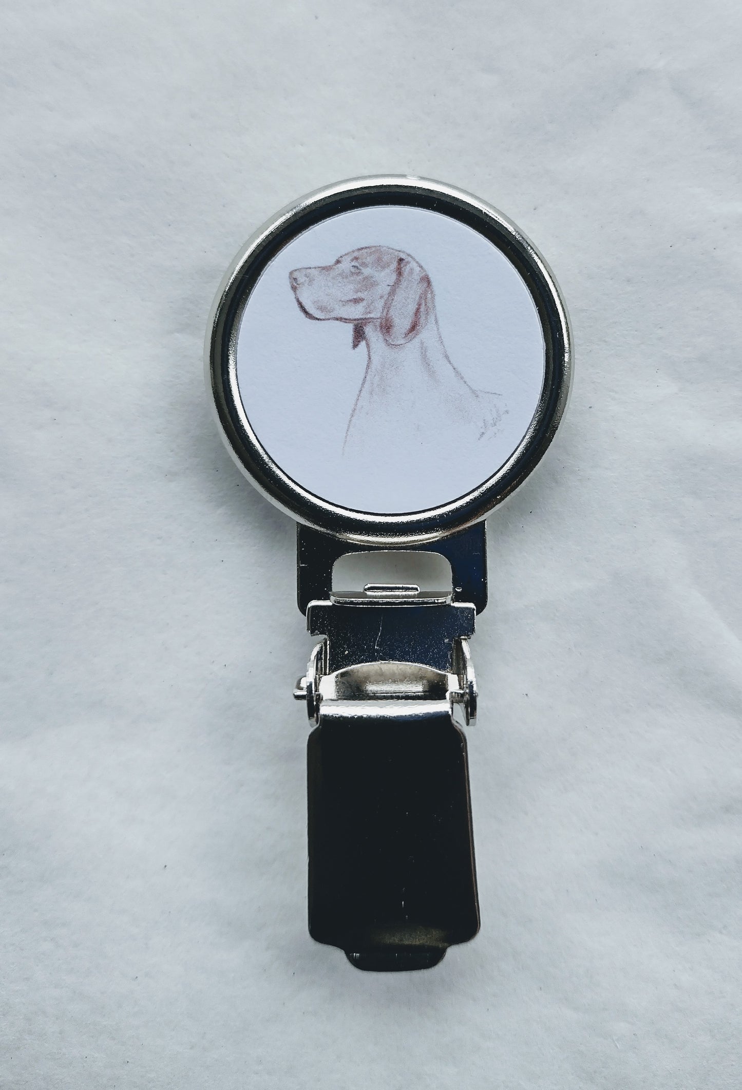 German Short Haired Pointer Dog Show Ring Clip