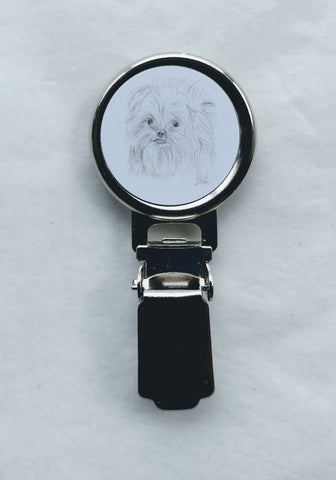 Affenpinscher Dog Show Ring Clip