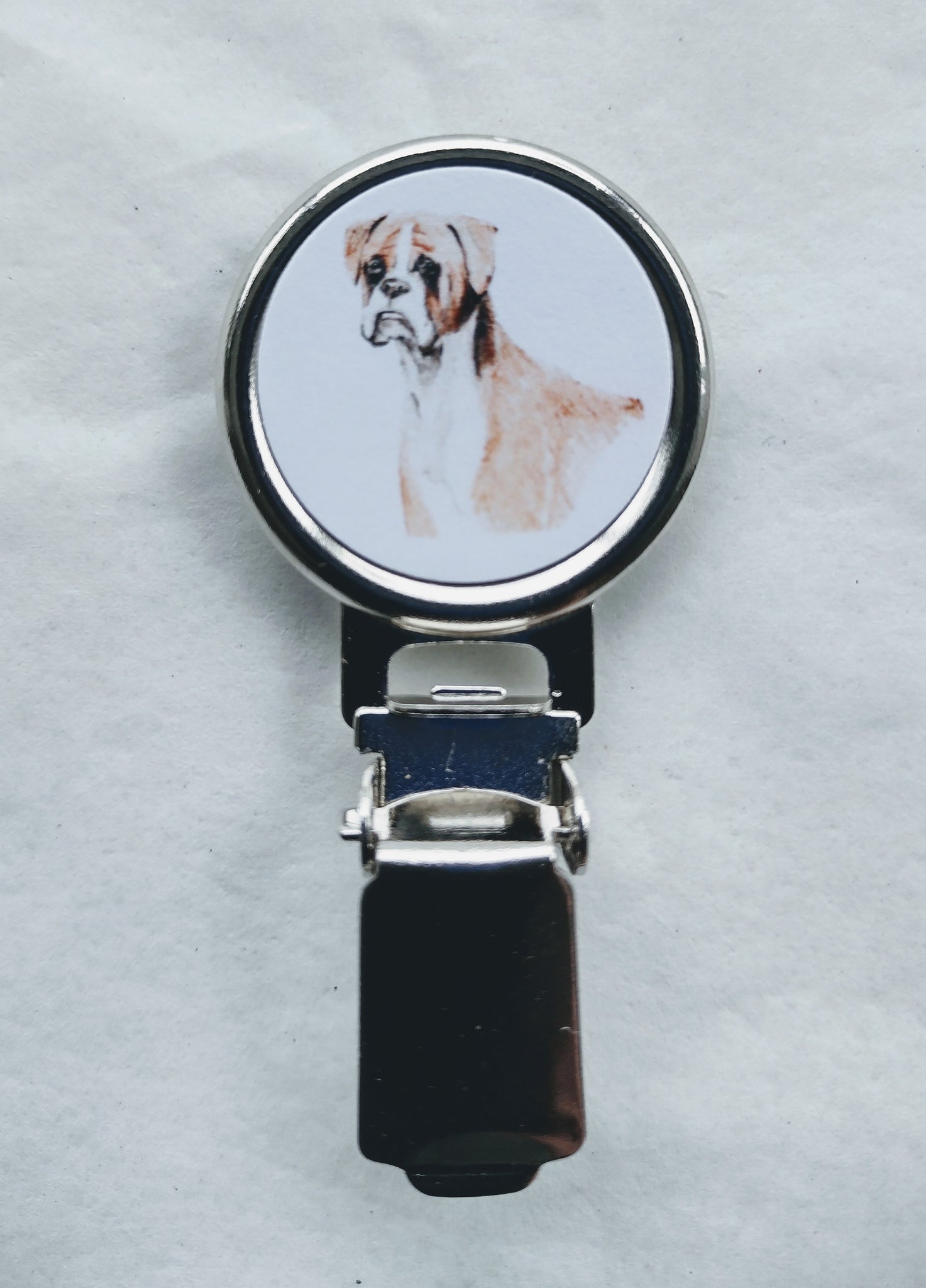Boxer Dog Show Ring Clip