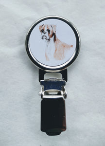 Boxer Dog Show Ring Clip
