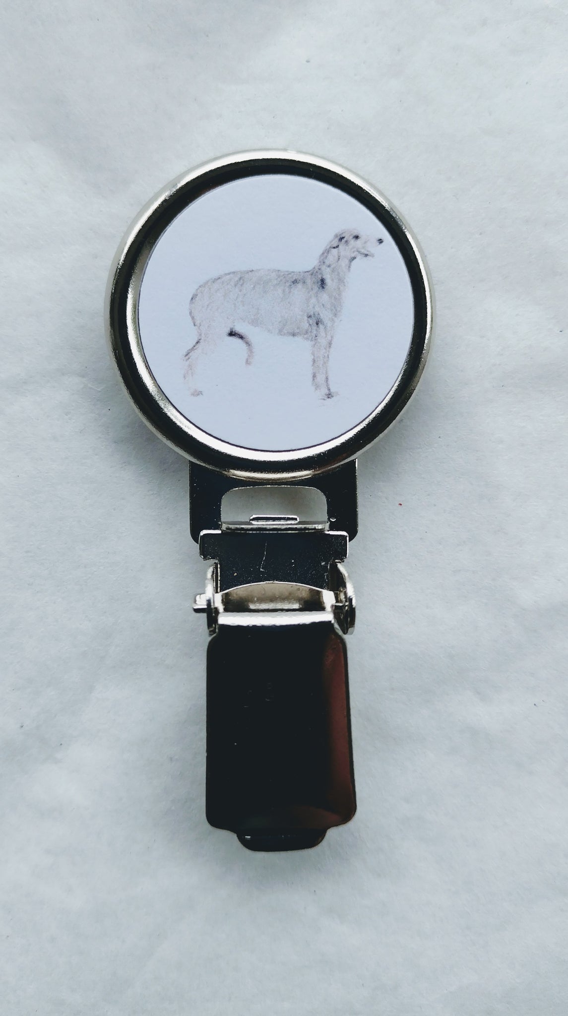 Deerhound Dog Show Ring Clip