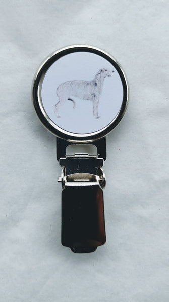 Deerhound Dog Show Ring Clip