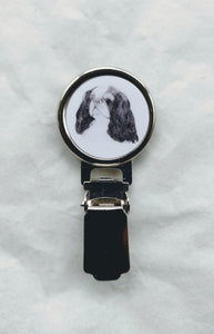 King Charles Spaniel Dog Show Ring Clip