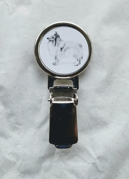 Shetland Sheepdog Dog Show Ring Clip