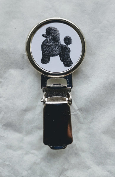 Poodle Dog Show Ring Clip