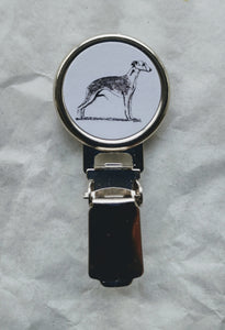 Whippet Dog Show Ring Clip