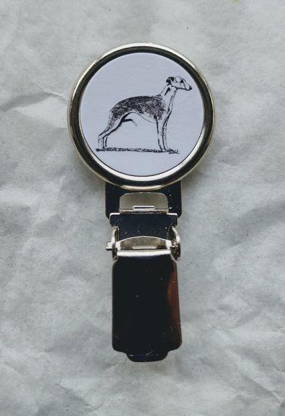 Whippet Dog Show Ring Clip
