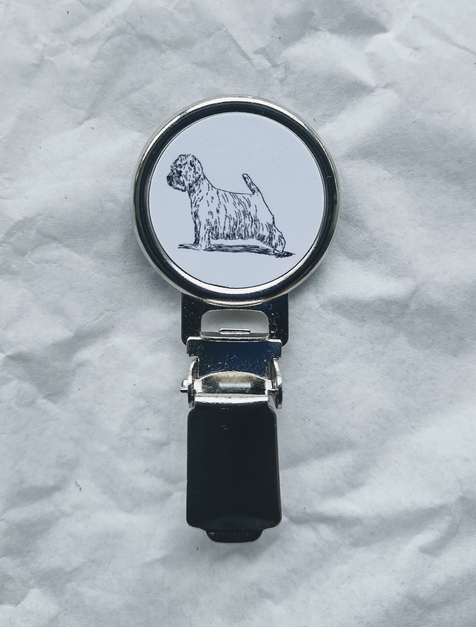 West Highland White Terrier Dog Show Ring Clip