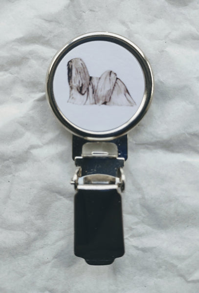Lhasa Apso Dog Show Ring Clip