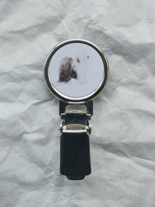 Old English Sheepdog Dog Show Ring Clip