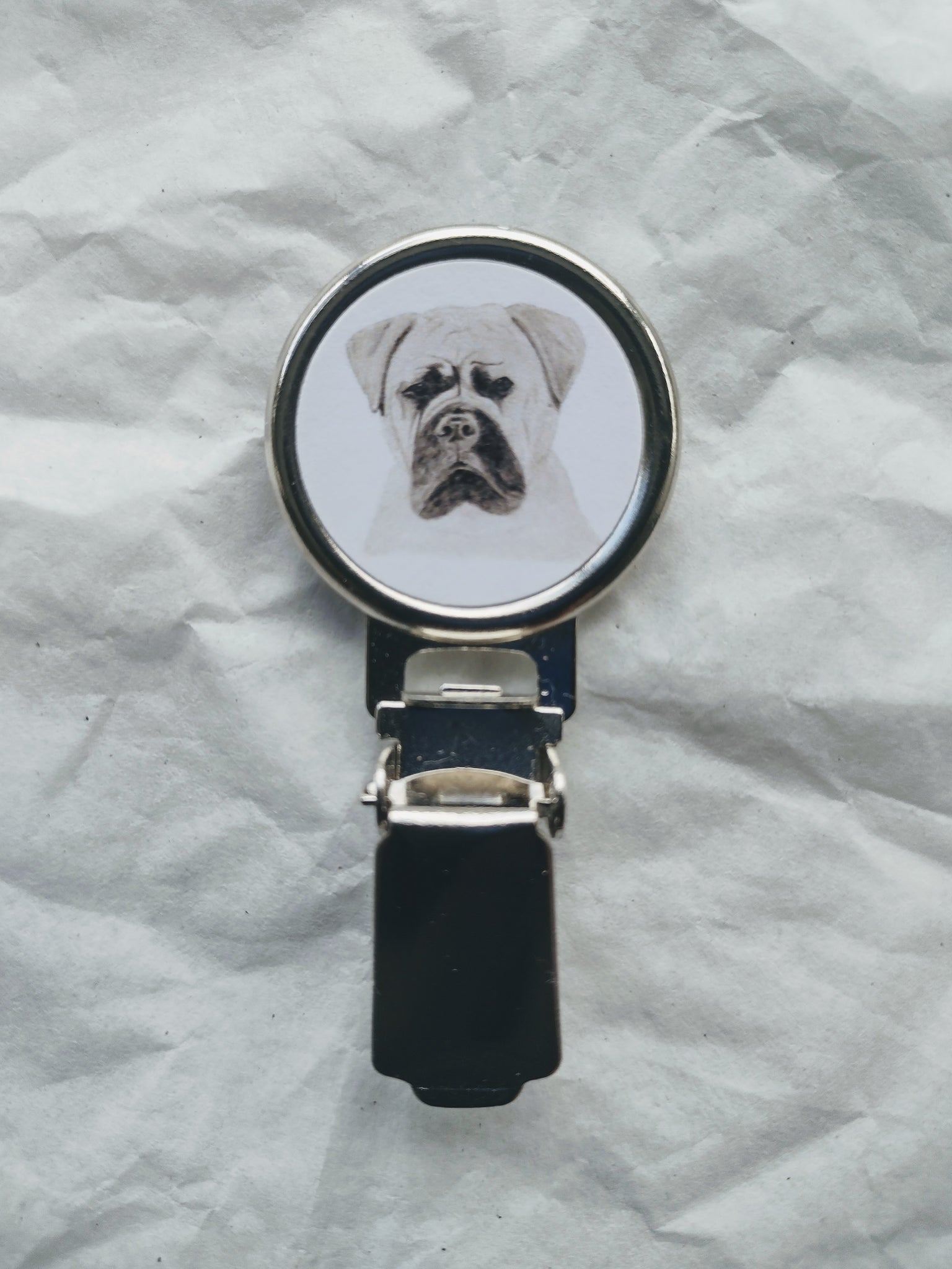 Bullmastiff Dog Show Ring Clip