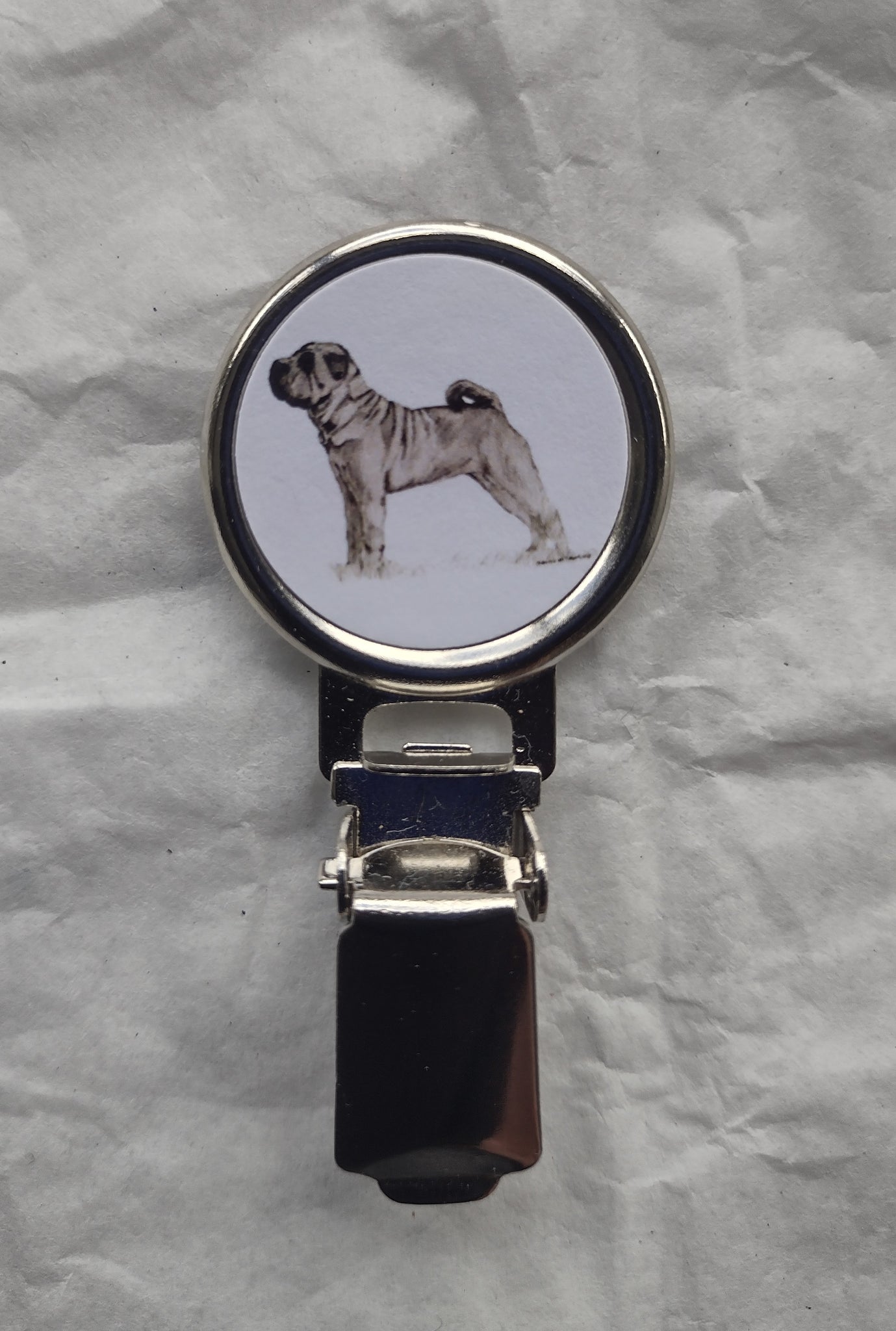 Shar Pei Dog Show Ring Clip